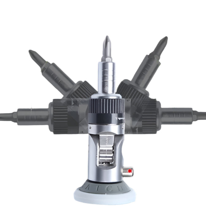 Multi-Angle 180 Degree Ratchet Screwdriver