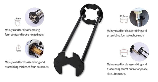 5-in-1 Faucet Installation Wrench
